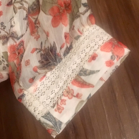 Anthropologie boho sheer top - Picture 5 of 5